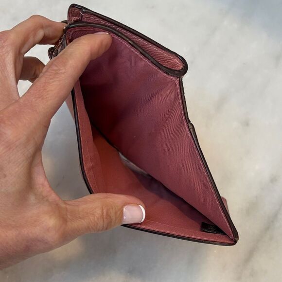 Coach Bifold Saffiano Leather Wallet - Picture 12 of 16